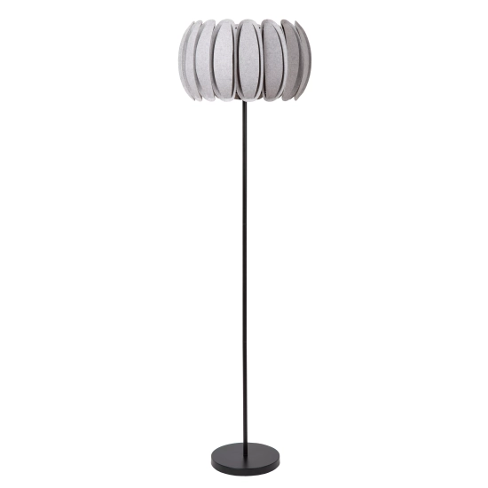 SPENCER Lampa podłogowa Ø 40 cm 1xE27 Szary 34745/81/36 Lucide - zdjęcie dodatkowe 1